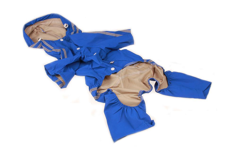 Regnjacka för stor hund i brittisk stil – 3XL–7XL