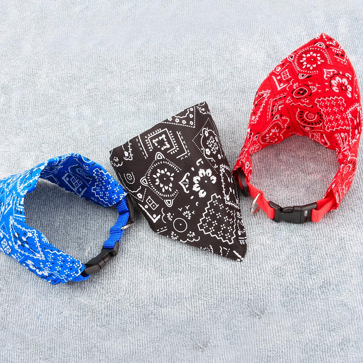 Scarf med halsband för hund och katt – justerbar