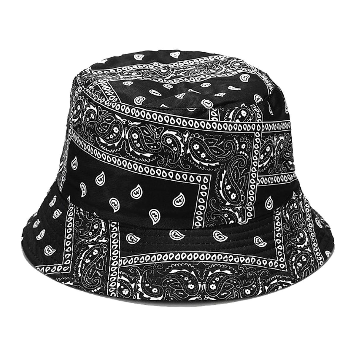 Buckethatt med bandanamönster – åtta färger
