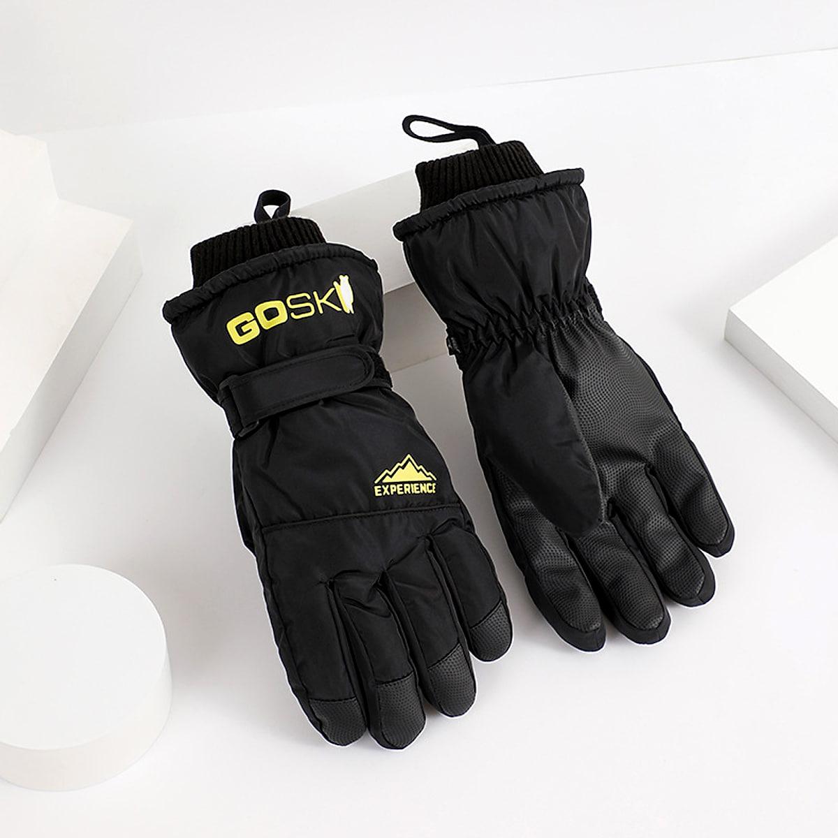 Varma skidhandskar för dam och herr – vattentåliga