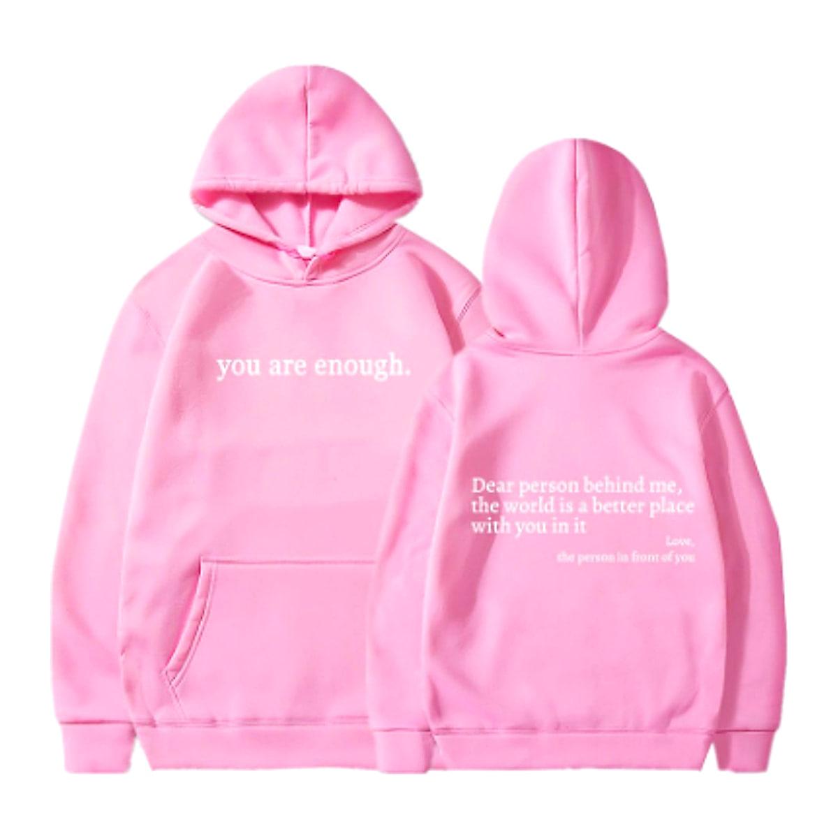 Hoodie med texten ”Dear person behind me” – unisex
