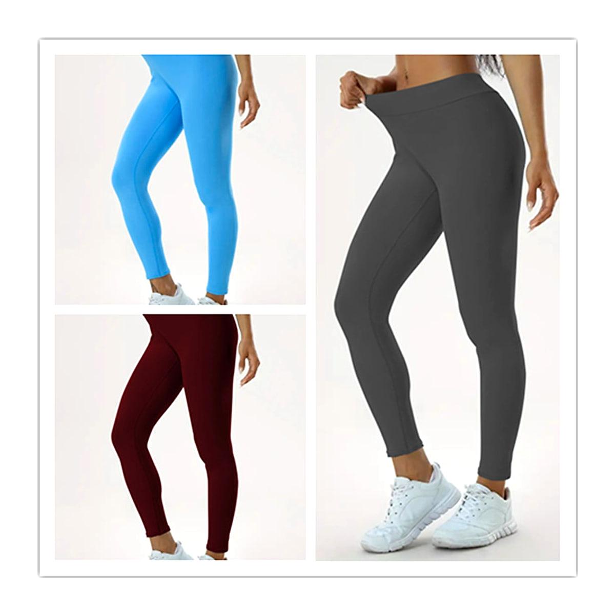 Tajta yogabyxor med hög midja – stretchiga