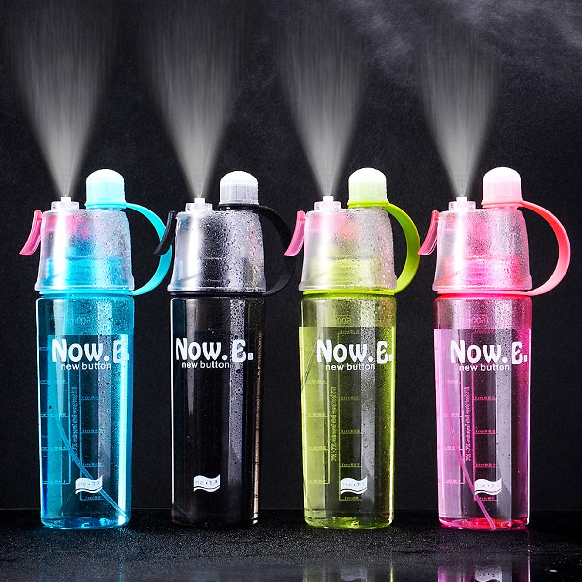 Vattenflaska med sprayfunktion – 400 eller 600 ml