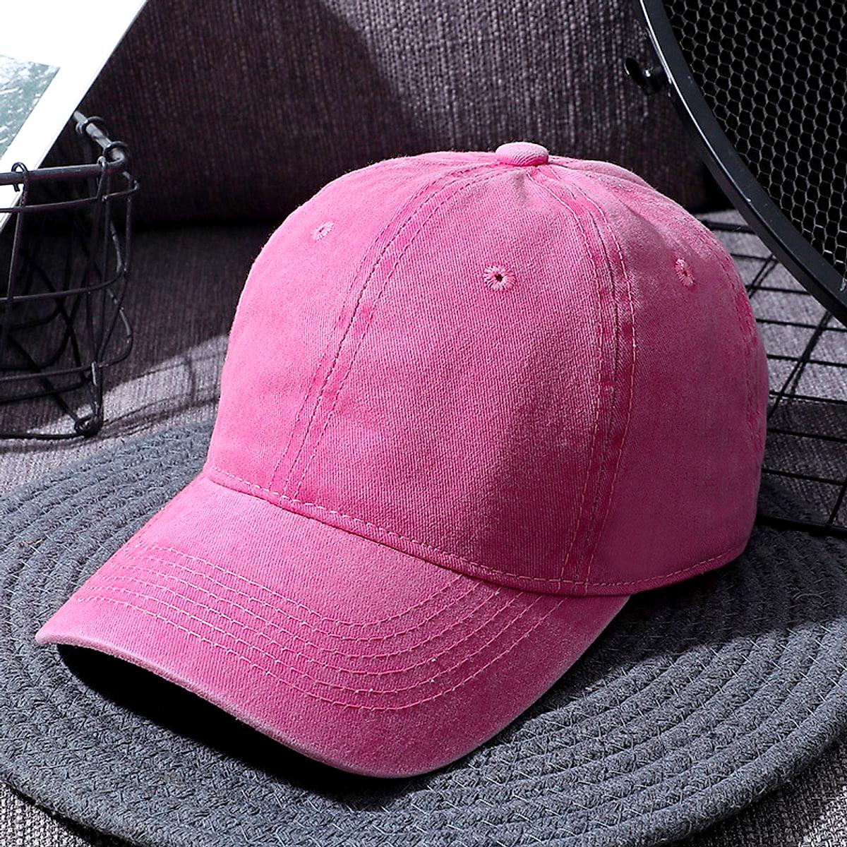 Keps i tvättad bomull med retrokänsla – unisex