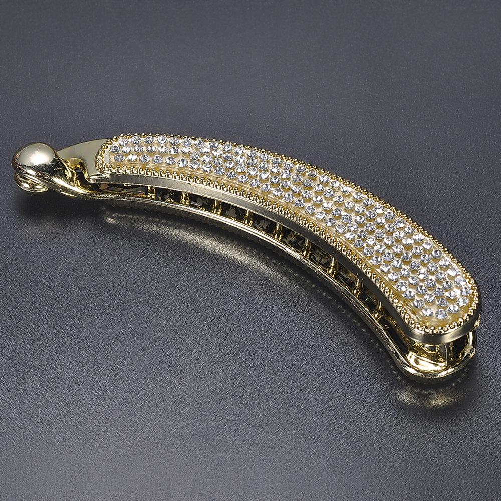Bananspänne med strass – cirka 10 cm