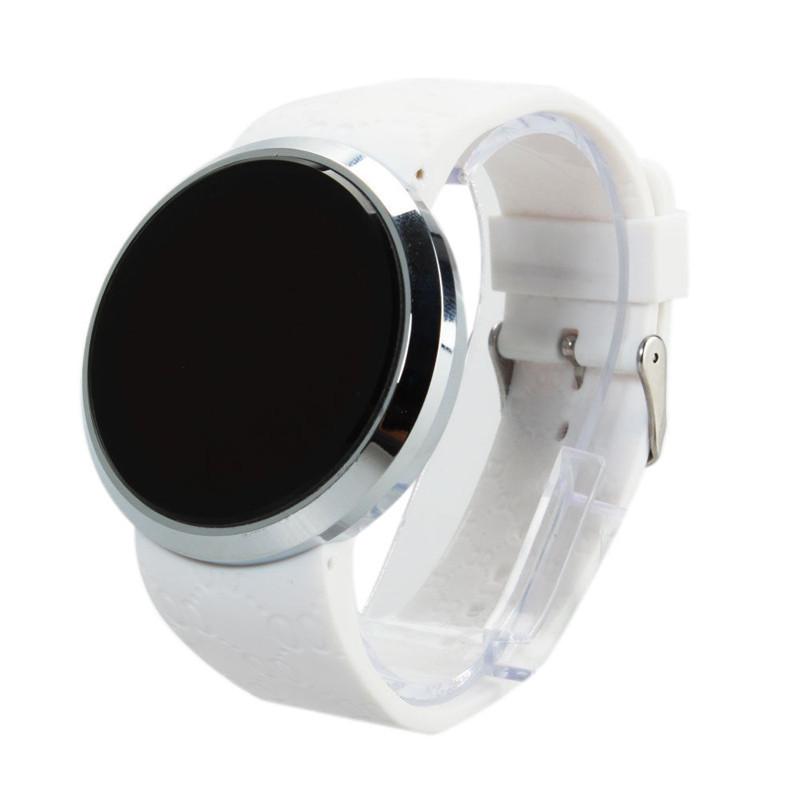 Digital LED-klocka med pekfunktion – sportig, unisex