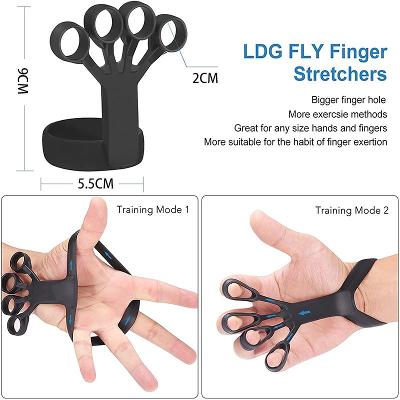 Fingertränare i silikon – stärk fingrar och grepp