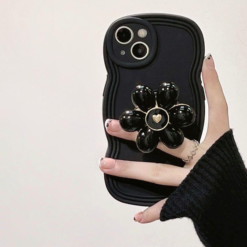 Mobilskal med blomställ – passar iPhone 13–16