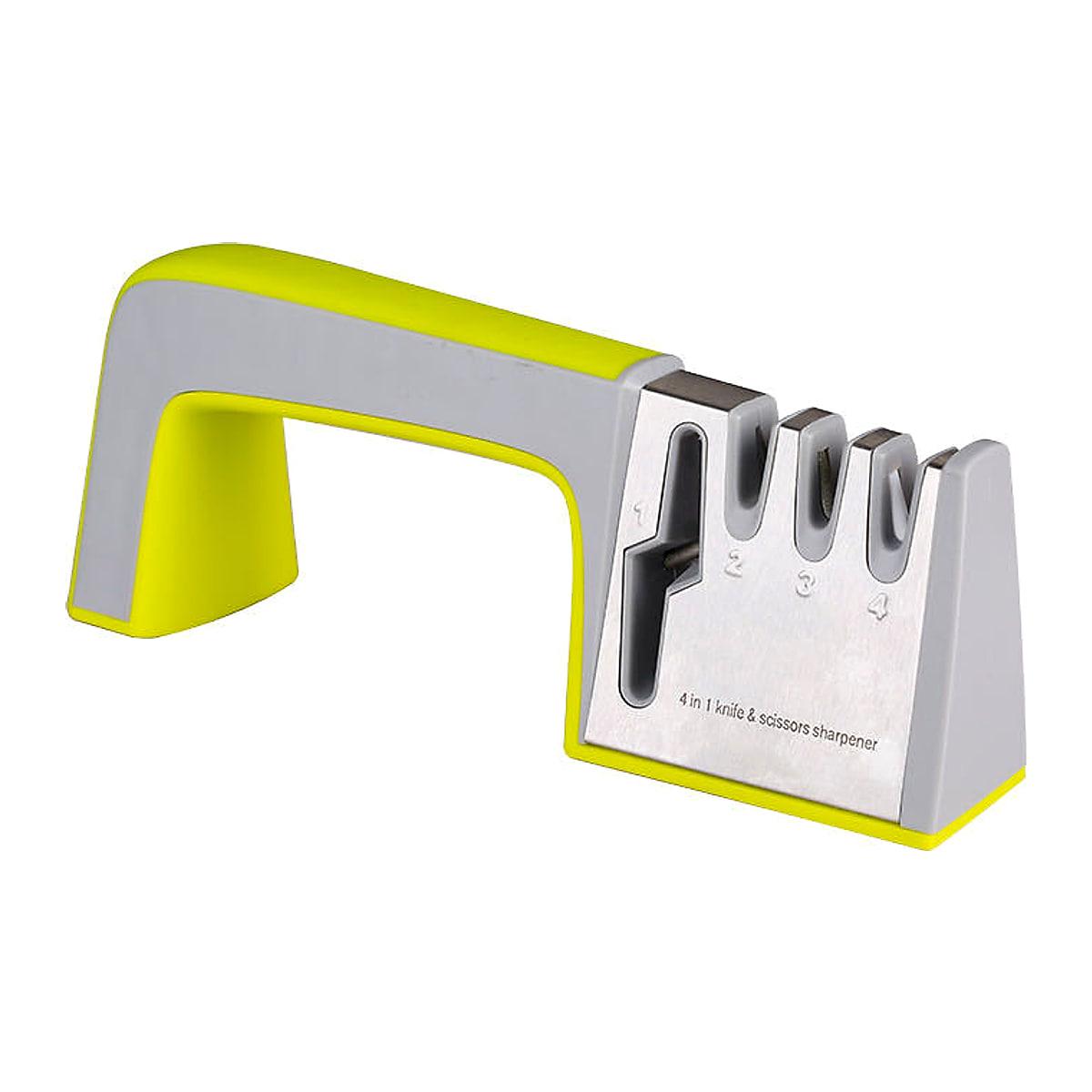 Knivslip med handtag och numrerade slipspår – 23 cm